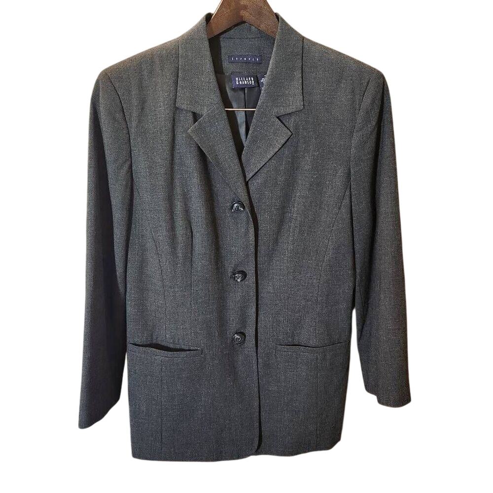 Hillard & Hanson Suit Blazer Size 12